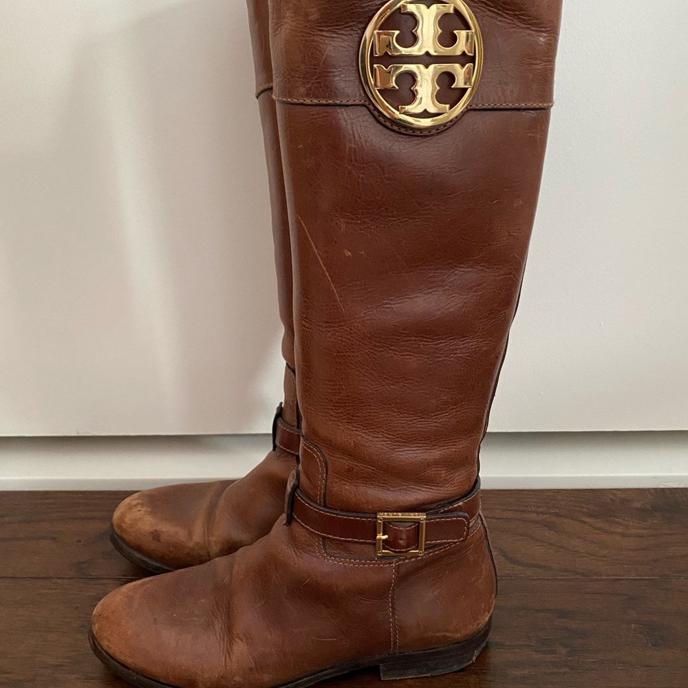TORY BURCH | BROWN RIDING BOOTS